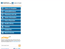 Tablet Screenshot of lakeviewhealth.org